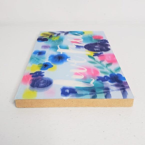 3D Sign Floral Live Free Inspirational Wall Art Decor - Picture 3 of 6